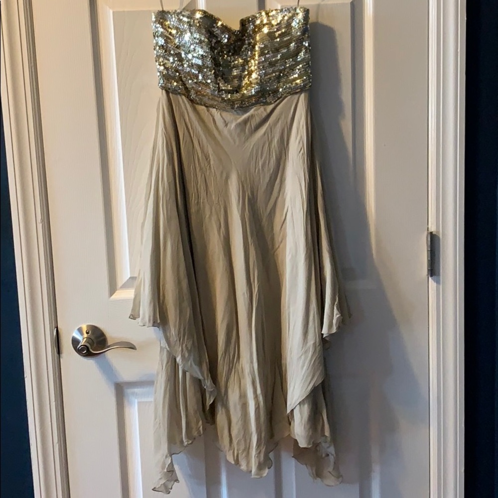 Alice & Olivia Strapless Dress